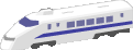 イラスト：新幹線